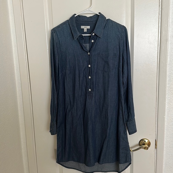 J. Crew Dresses & Skirts - J. Crew Denim Shirt Dress